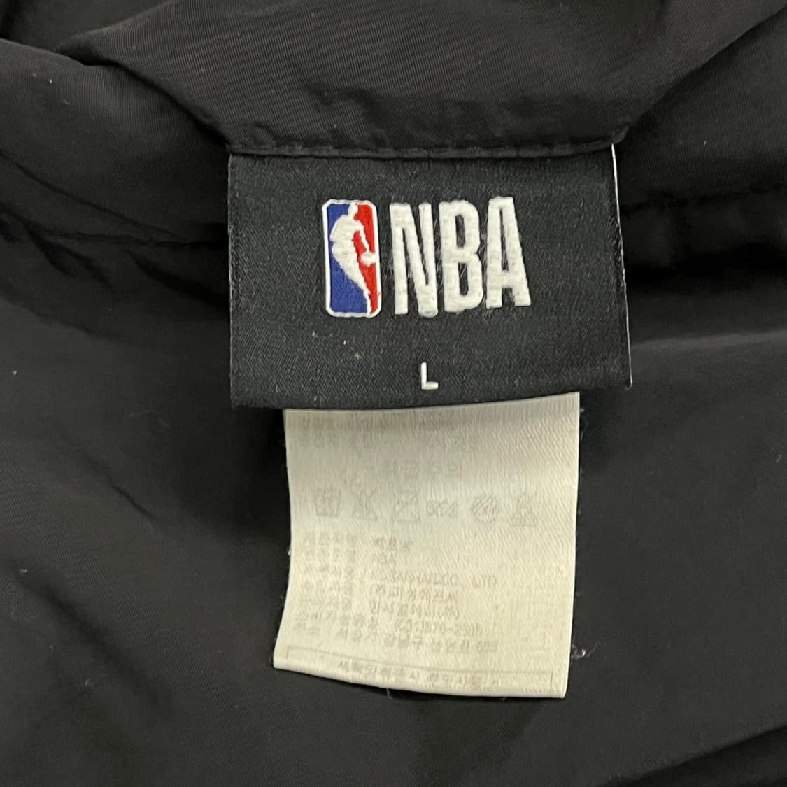 [정품/L] NBA 시카고 불스 블랙 양면 패딩 점퍼 b19 상품이미지5