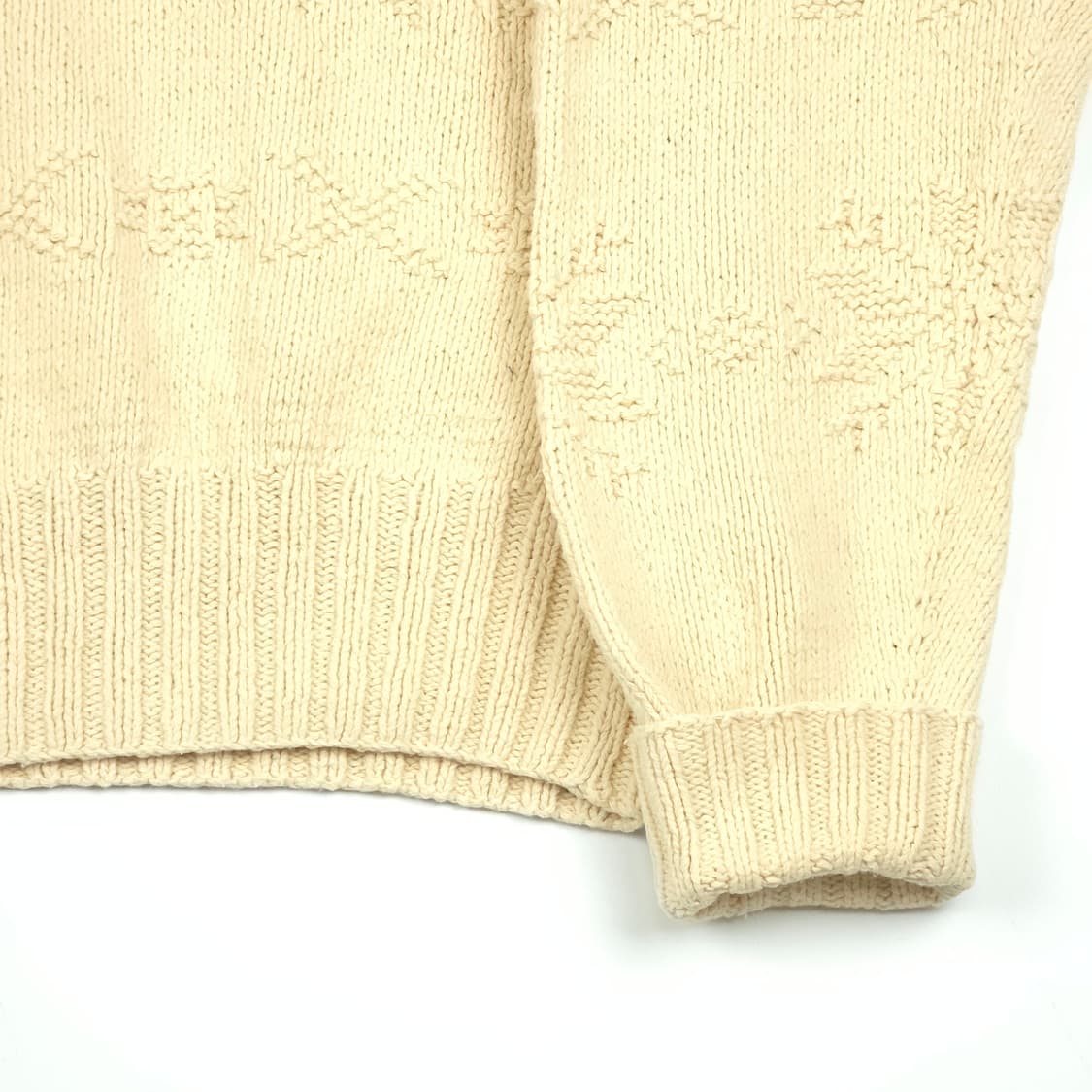 [S] 90s-00s 폴로 랄프로렌 성조기 코튼 핸드니트 상품이미지3