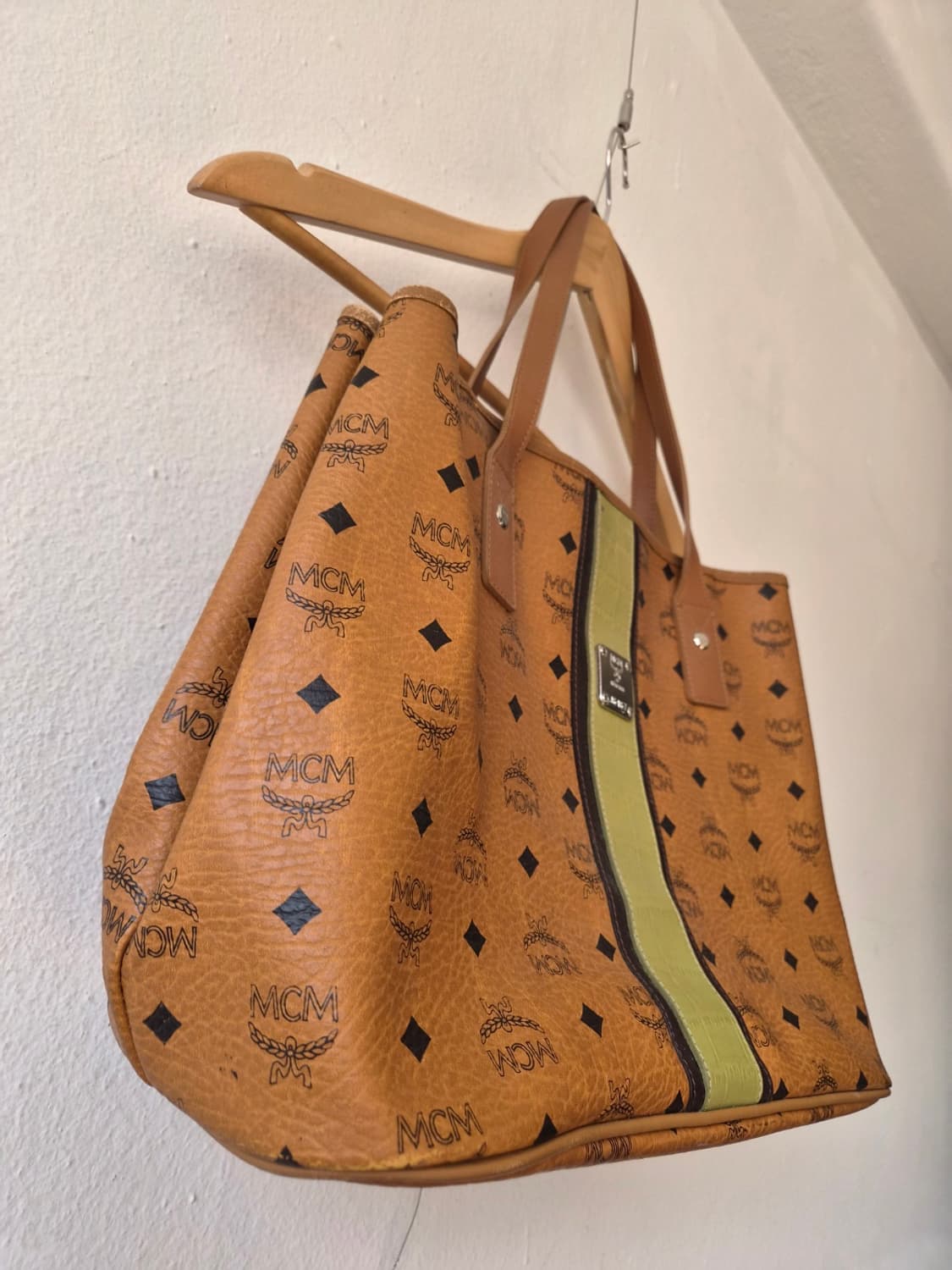 MCM 비세토스 로고 숄더백 쇼퍼백 상품이미지2