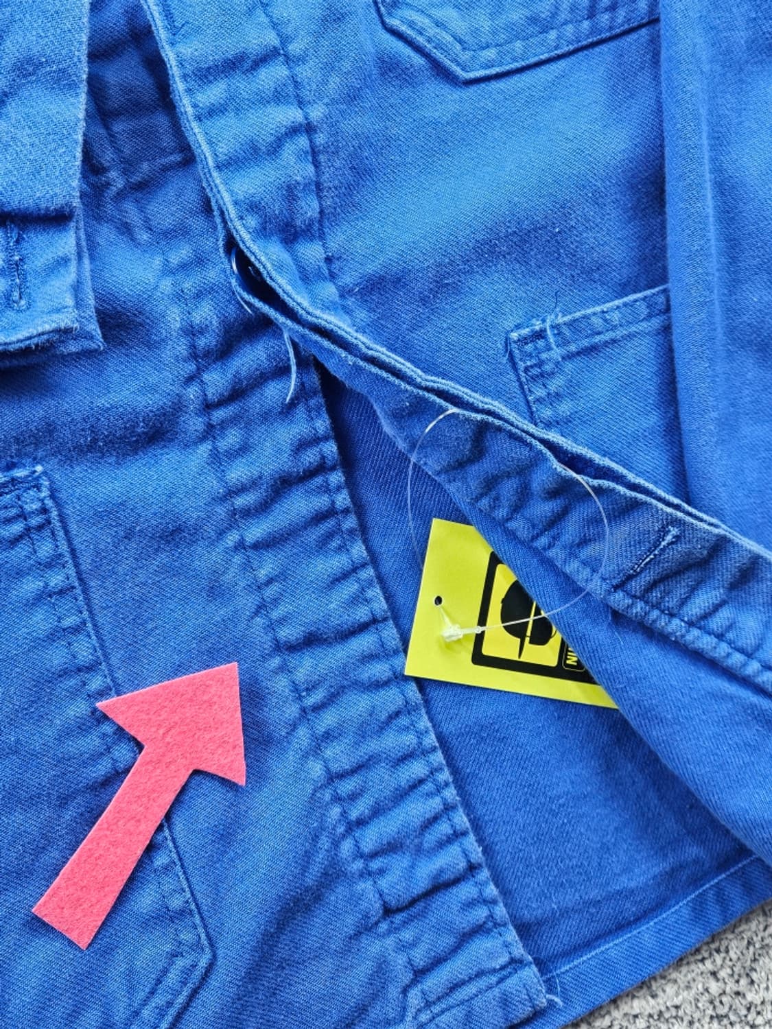 빈티지 3포켓 프렌치 워크 자켓 ( 44 ) / 11504 상품이미지9