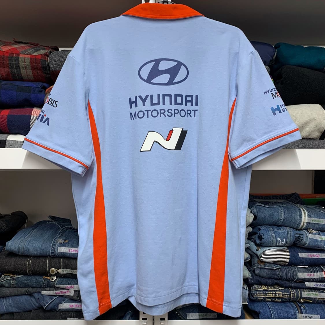 [M] 현대 모터스포츠 WRC 2020 우승기념 PK 티셔츠 상품이미지3