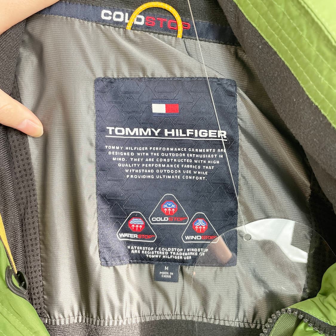 C2 타미힐피거 콜드스탑 재킷 100사이즈 상품이미지6