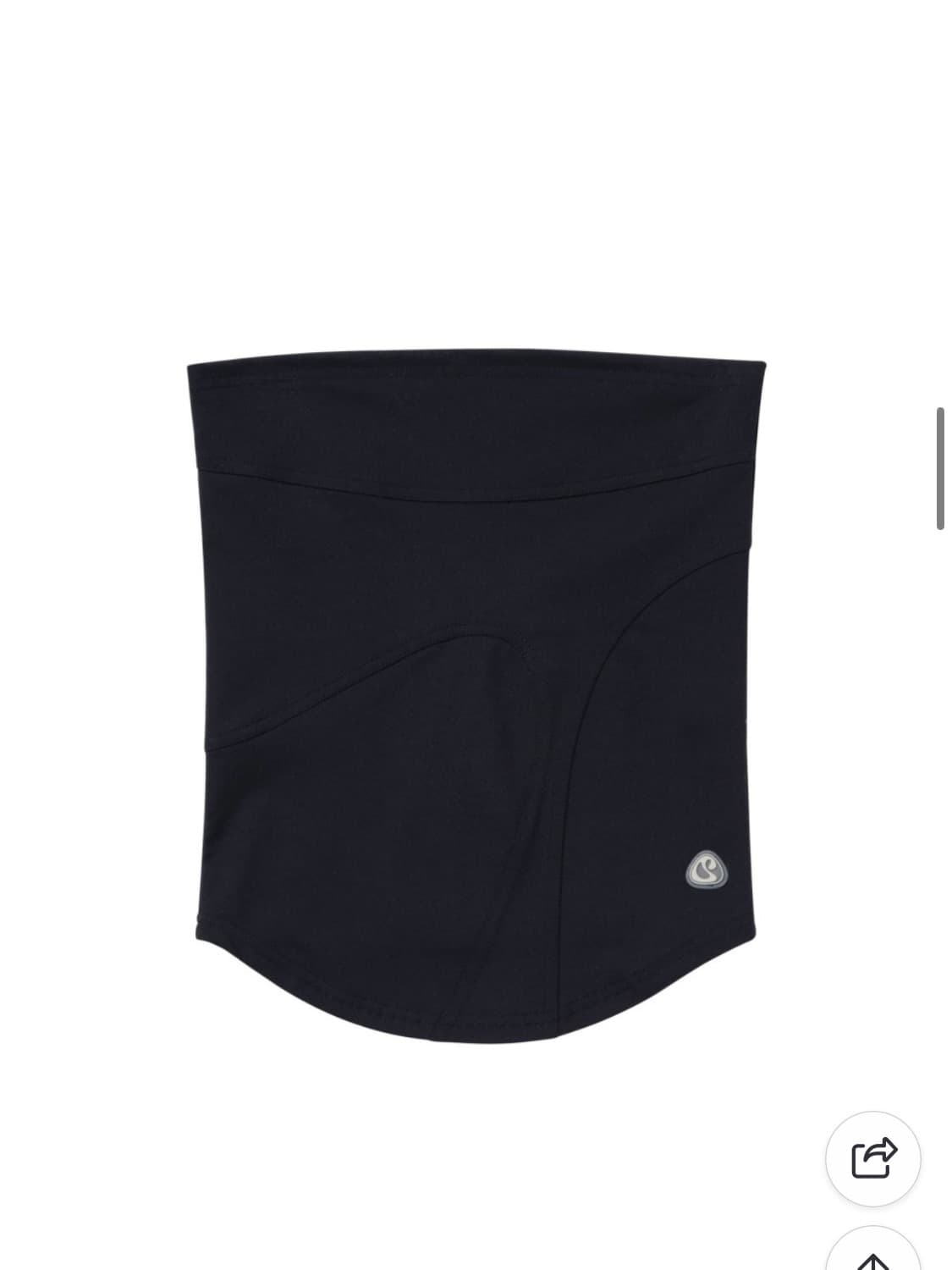 코이세이오 WAVE STITCH TUBE TOP-BLACK 상품이미지1