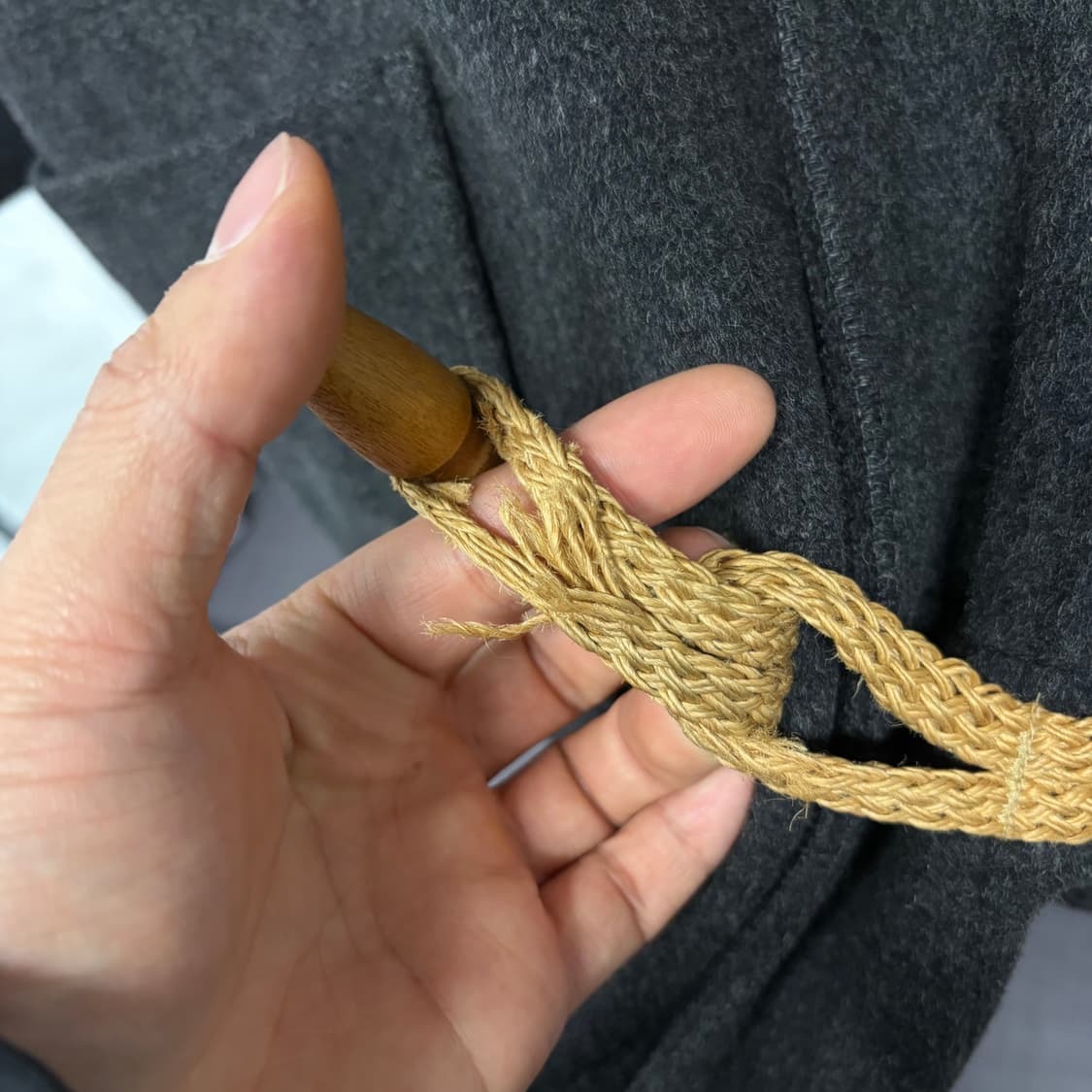 90S 폴로 랄프로렌 울 더플코트 상품이미지7