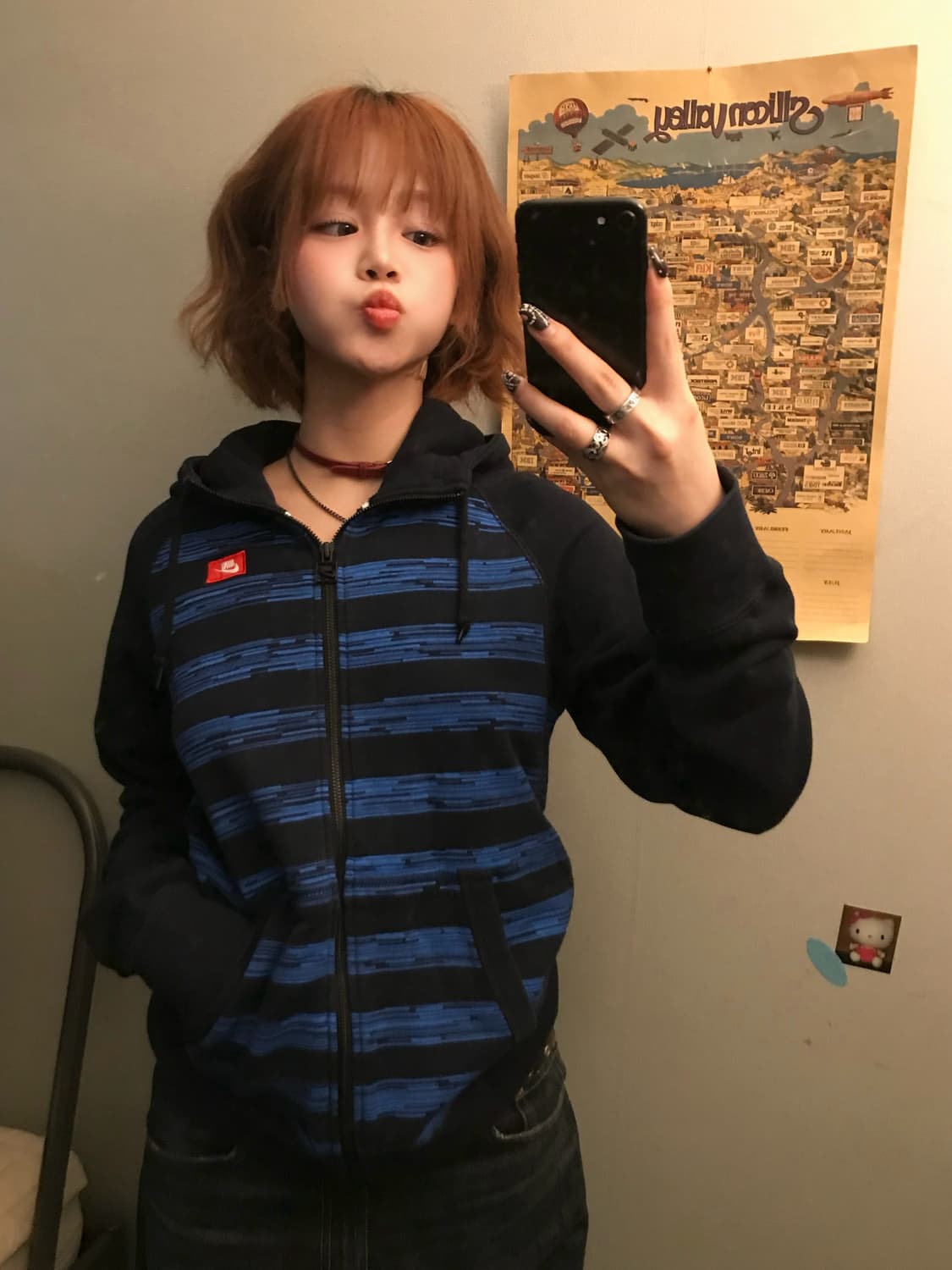 NIKE 나이키 고스펑크 고딕 후드집업 상품이미지1