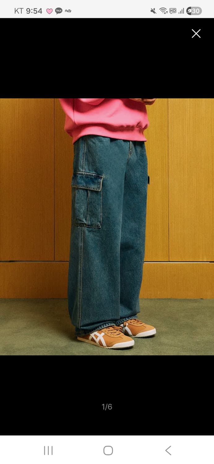 가까이 유니언즈 와이드 데님 카고팬츠 빈티지블루
판매합니다. 상품이미지6
