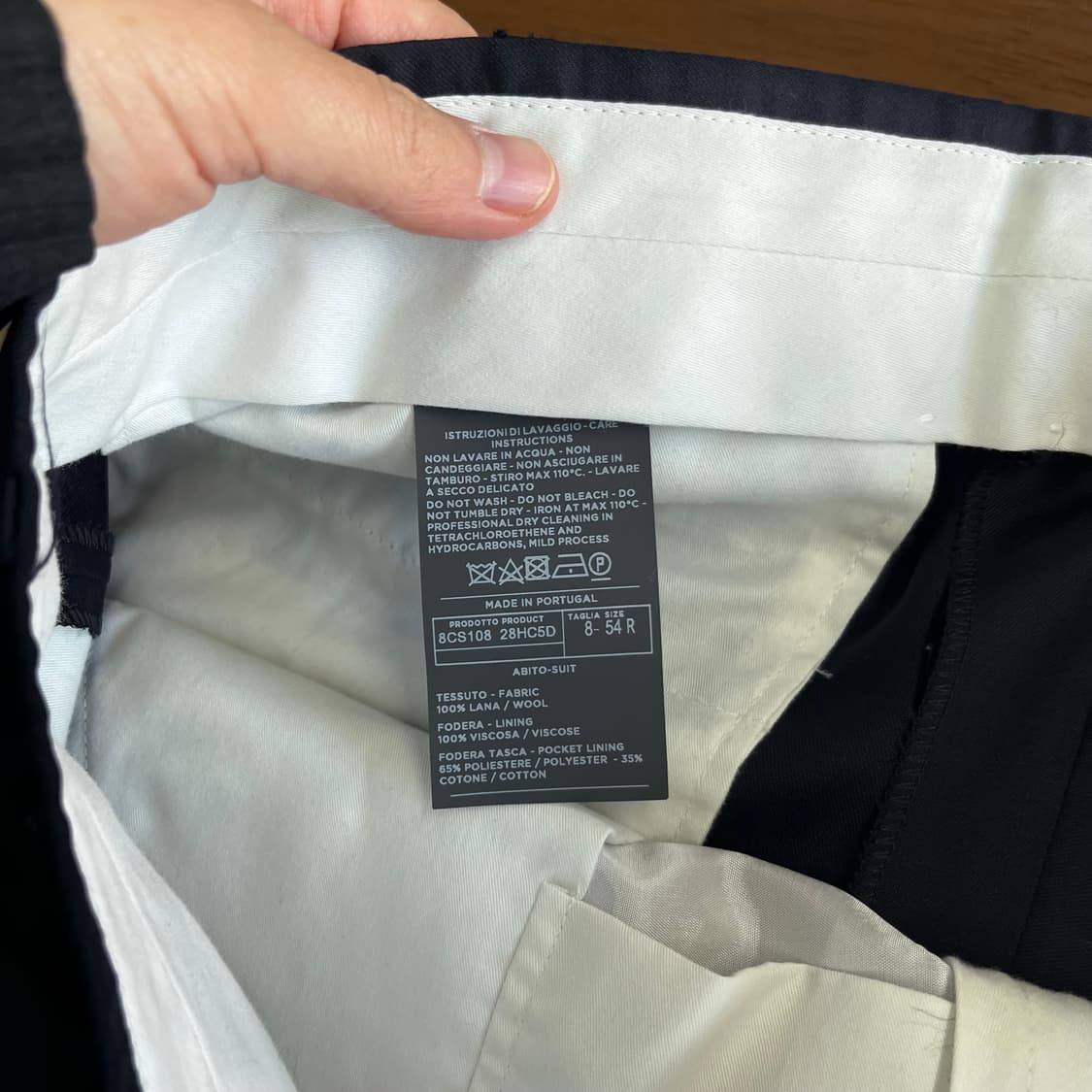 By제냐 수트셋업 54R/52R 상품이미지8