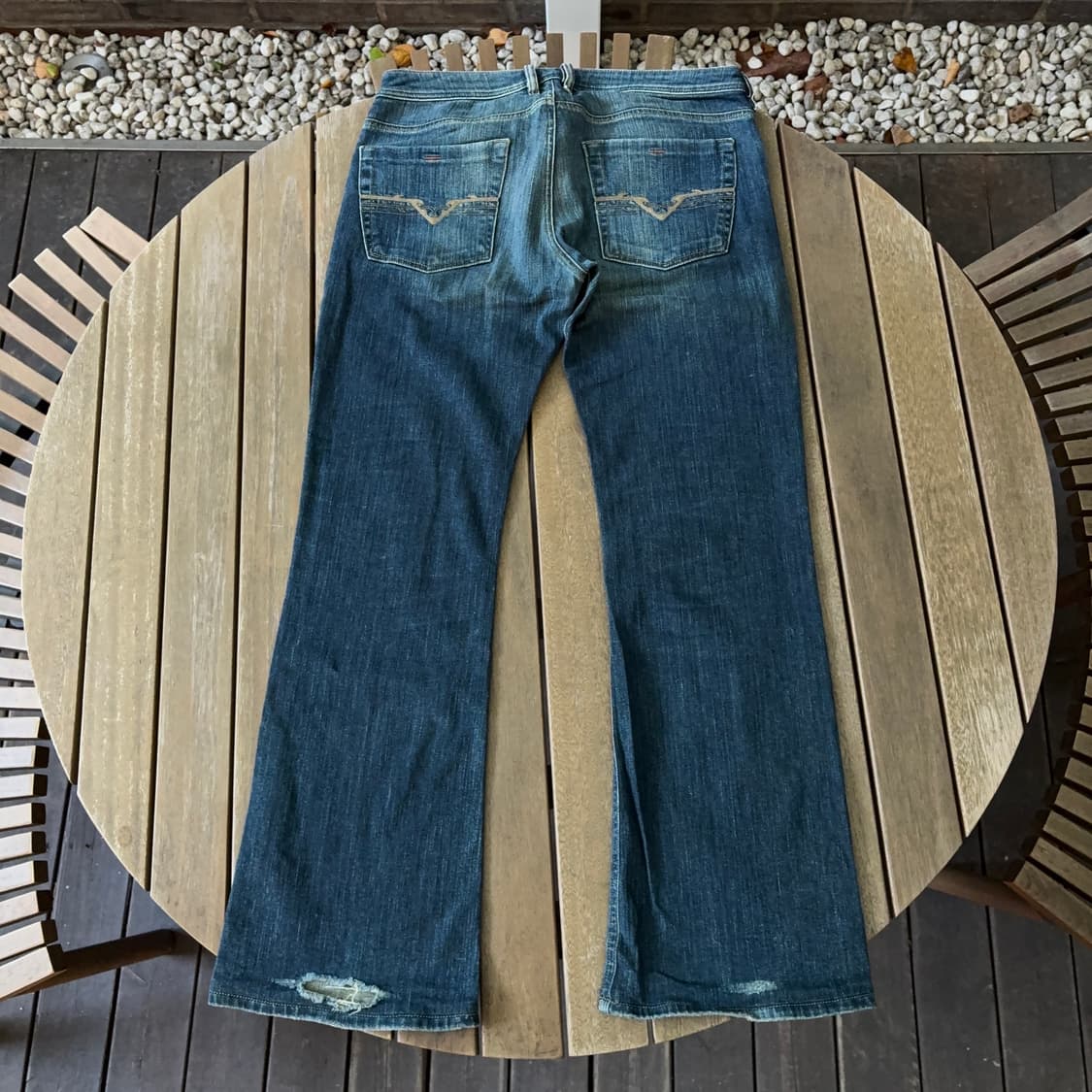 디젤 자탄 부츠컷 데님 팬츠 – 00년도 이탈리아 생산 상품이미지6