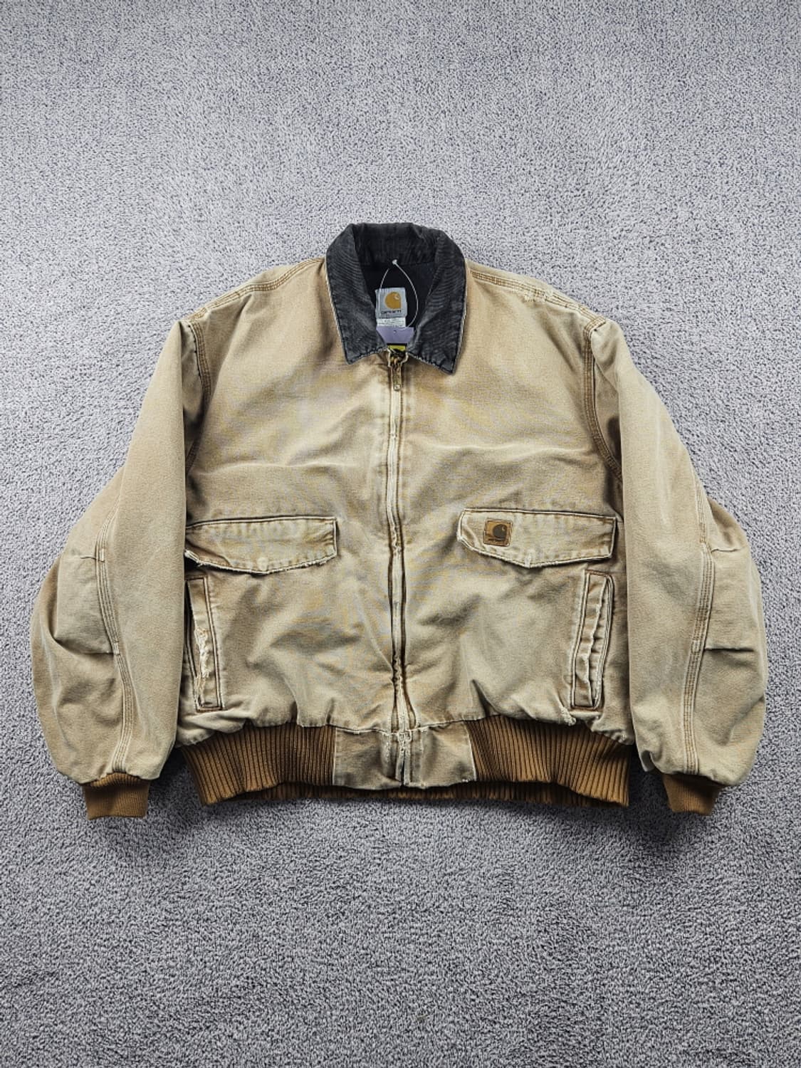 칼하트 J165 덕 캔버스 빅포켓 워크 자켓 ( 2XL ) / 10607 상품이미지2