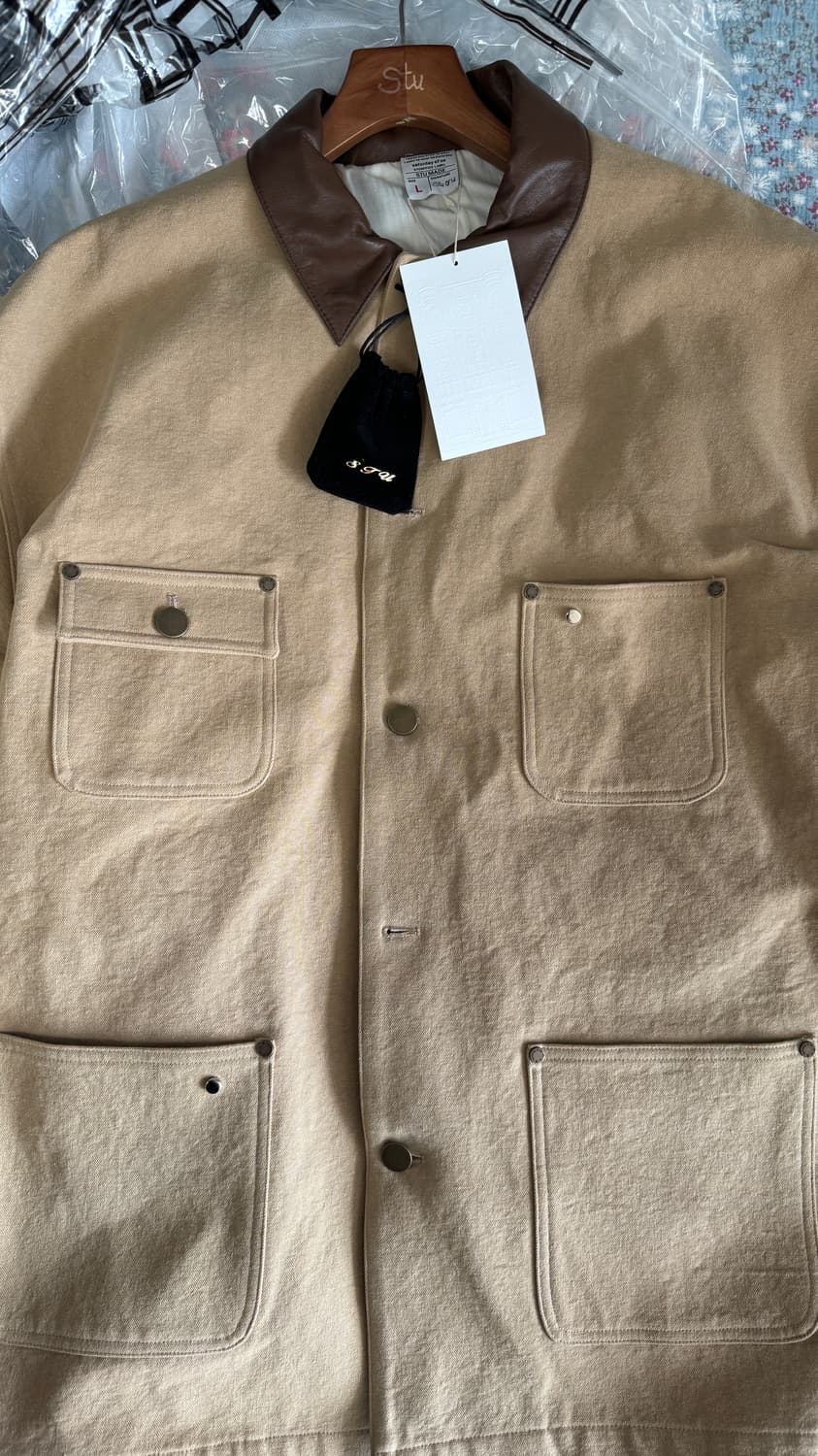 STU 워크자켓 L사이즈 시착만 한 새상품 팝니다! 상품이미지2