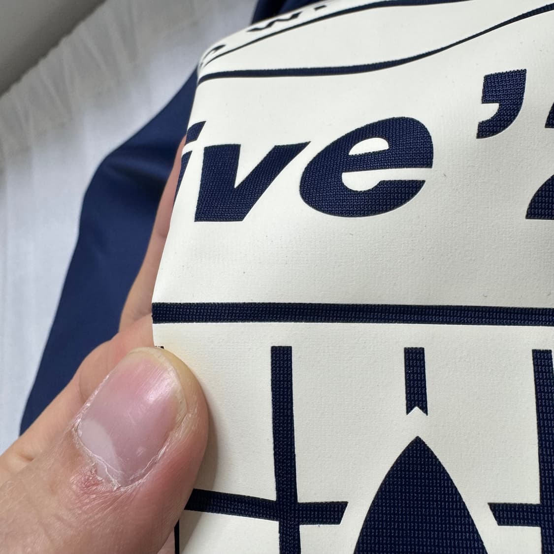 새상품 KR L) 아디다스 오아시스 네이비 트랙탑 상품이미지5