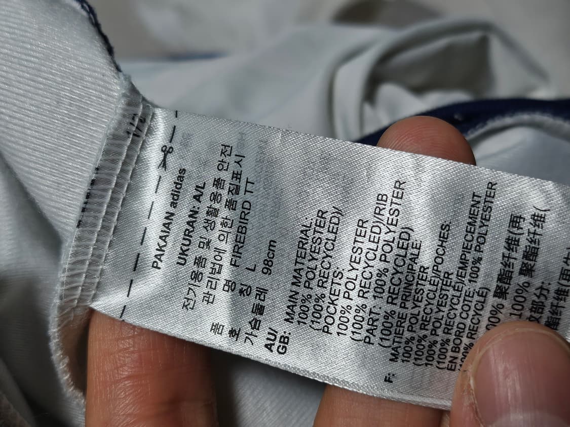 아디다스 파이어버드 배지 트랙탑 저지 L 상품이미지6