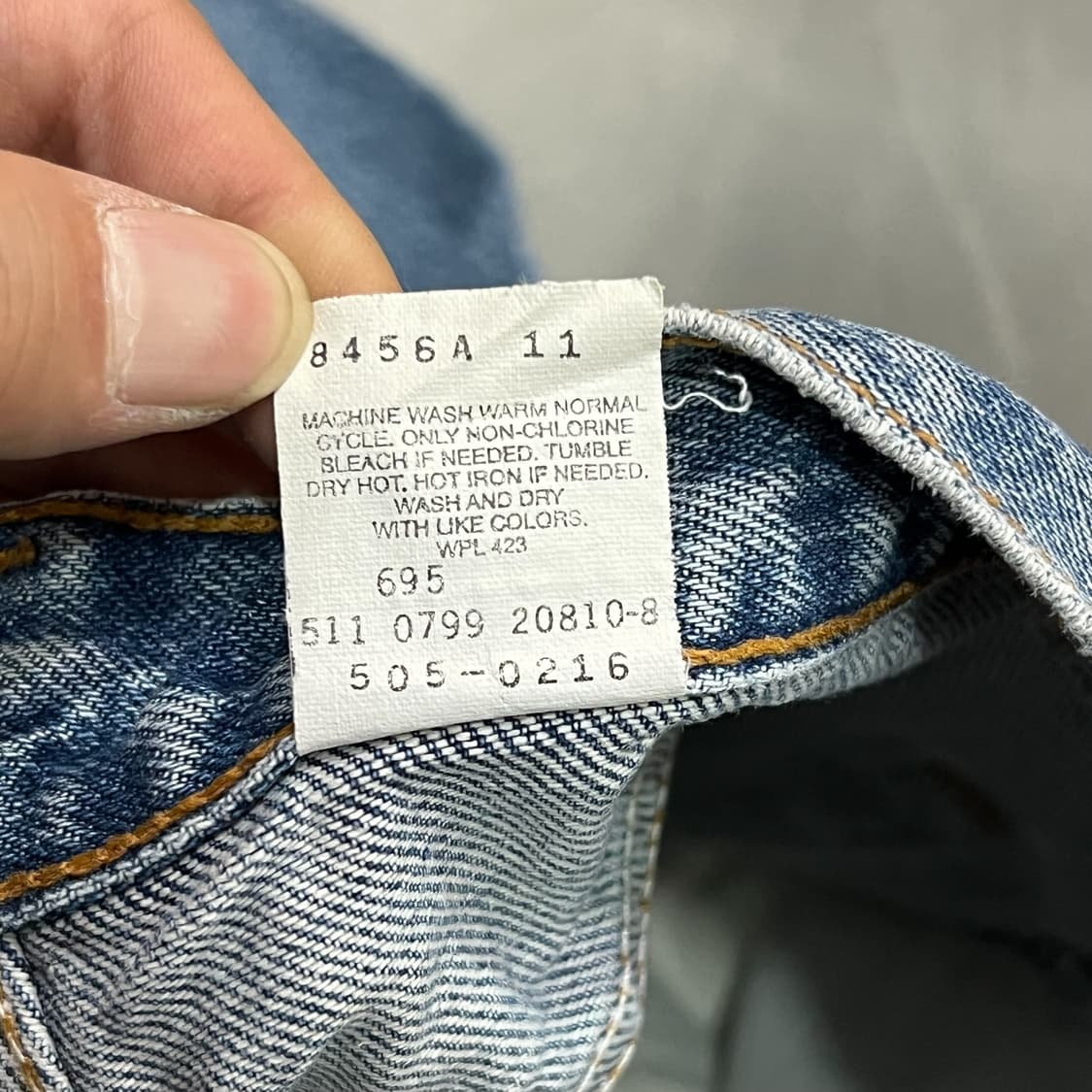  USA 리바이스 505 데님팬츠 y13583 상품이미지10