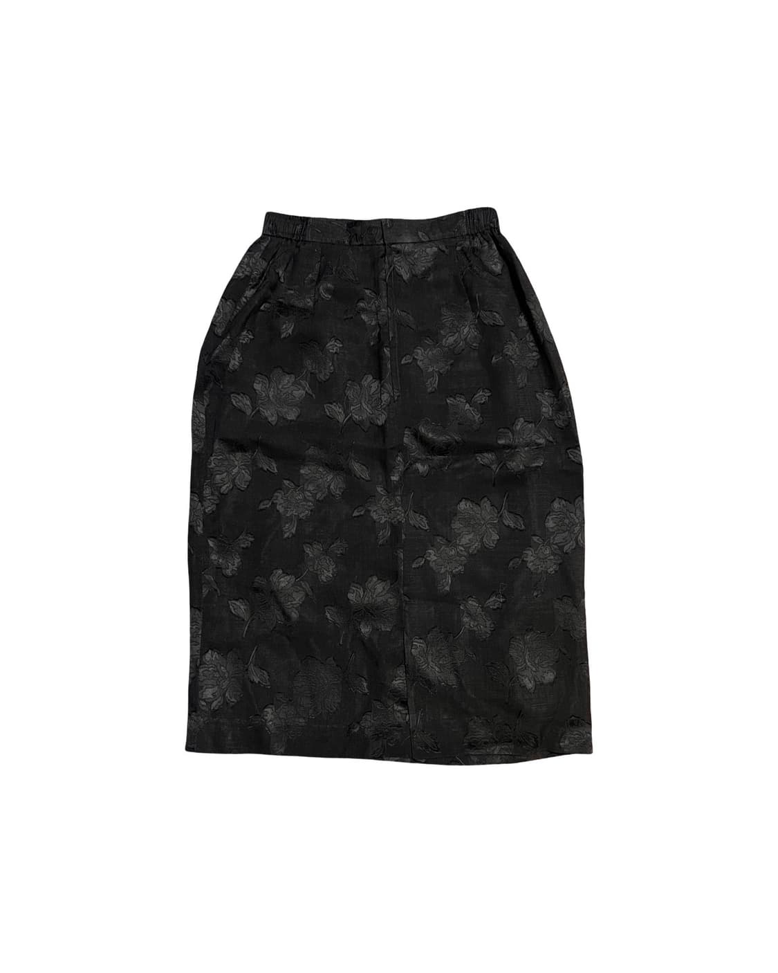 Japanese Vintage Rose Jacquard Skirt 상품이미지1