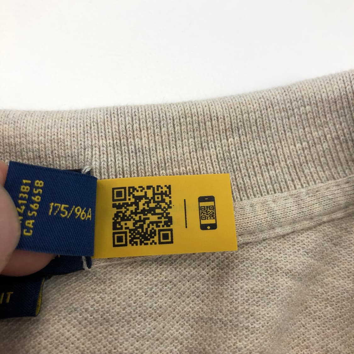 폴로 랄프로렌 백화점판[QR] 오트밀 카라티 M 상품이미지6