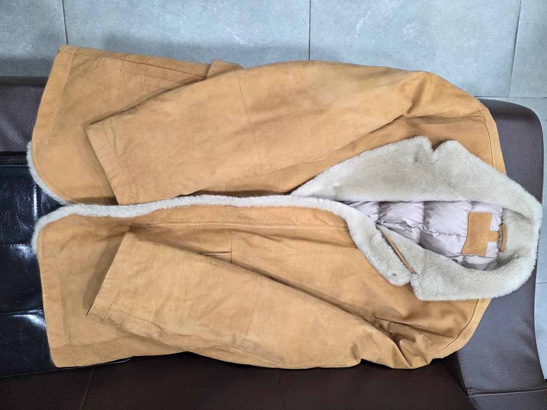 캠브리지 가죽 구스다운 빅  사이즈 상품이미지1