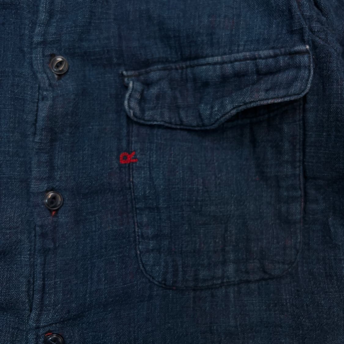 45rpm 우먼스 인디고 셔츠 1 상품이미지3