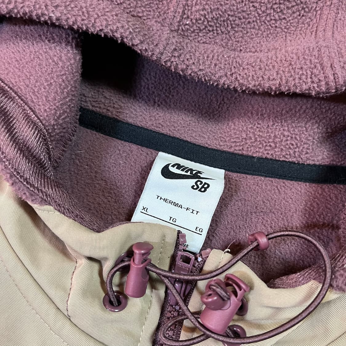 나이키 SB 배색 플리스 아노락 상품이미지4