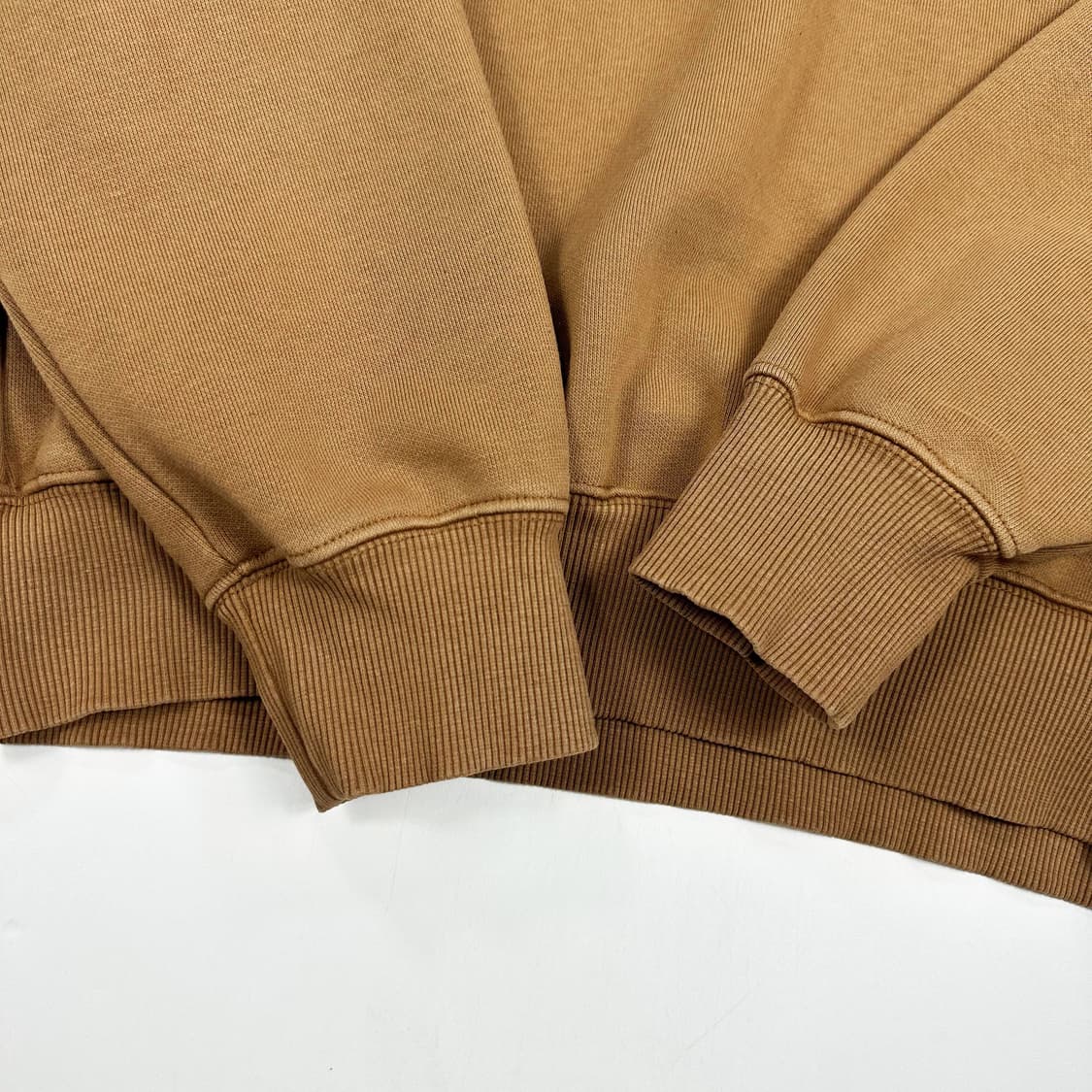 칼하트wip 스펠아웃 베이직 맨투맨 브라운 S 상품이미지4