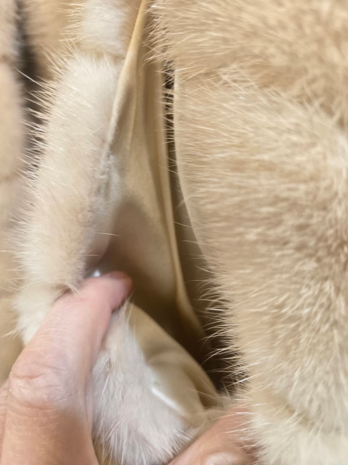  일본산 아이보리 밍크 베스트 상품이미지3