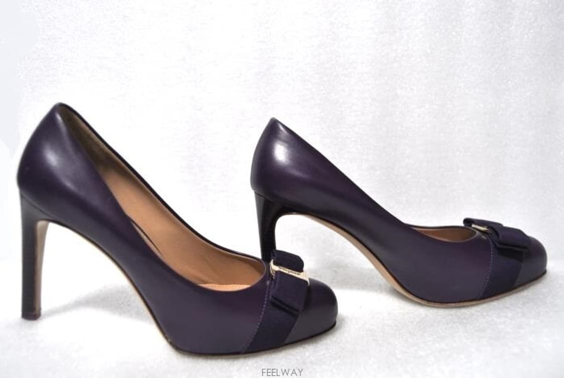 페레가모/여성페이던트가죽구두(사이즈225)정품 상품이미지4