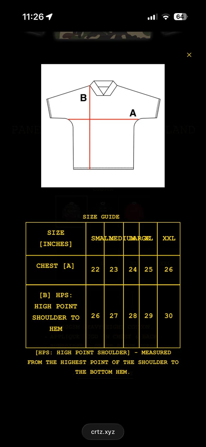 (새상품) [XL] 코르테이즈 corteiz 패널드 럭비 우드랜드 카모 상품이미지4