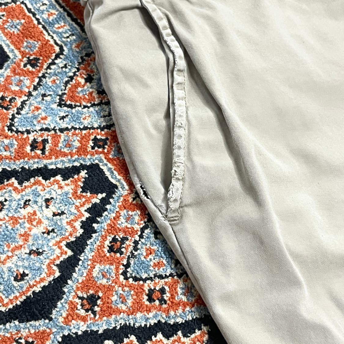 타미힐피거 베이지 치노팬츠 남성34 상품이미지3