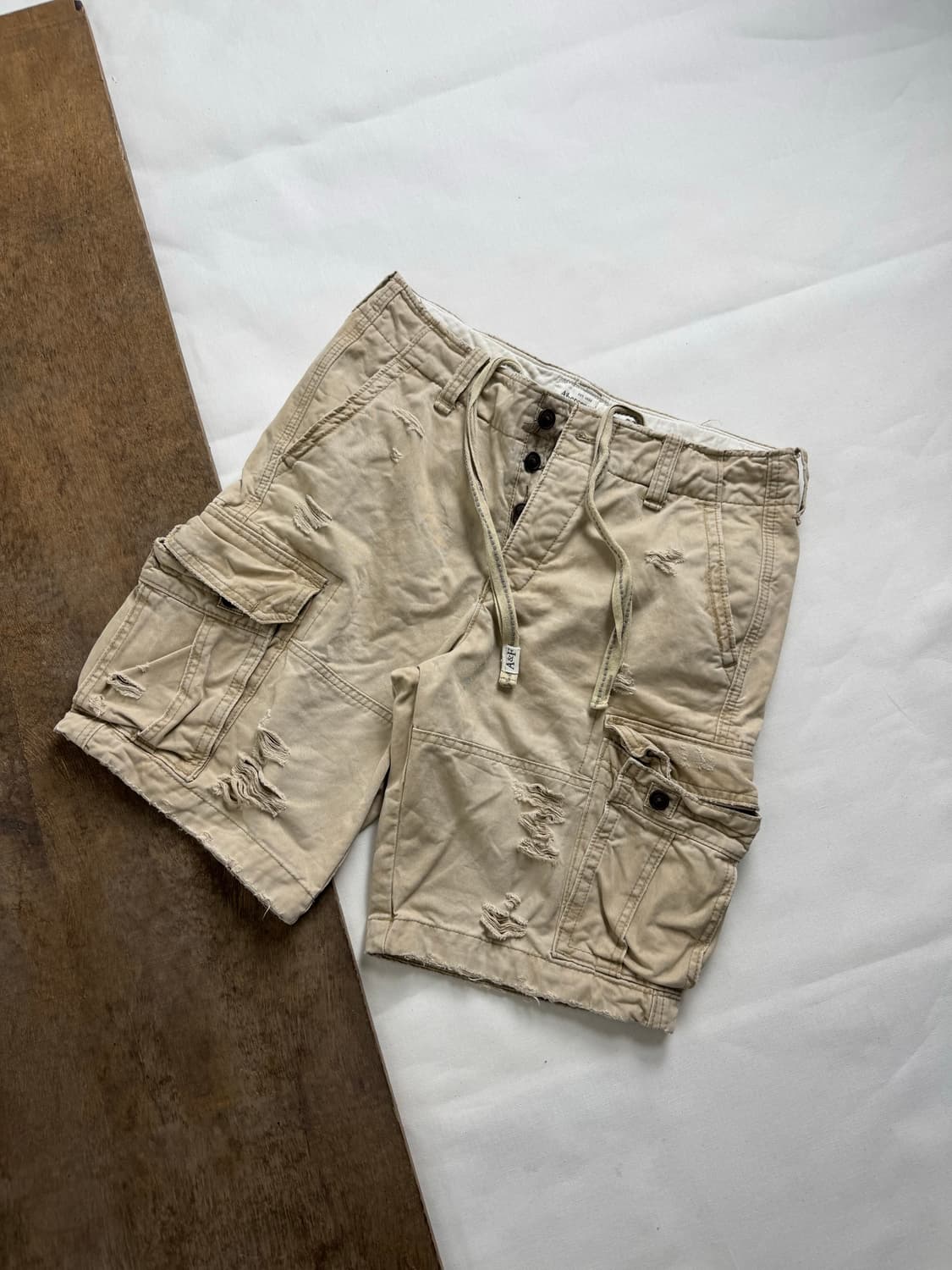 abercrombie 아베크롬비 빈티지 밀리터리 카고 반바지 상품이미지2