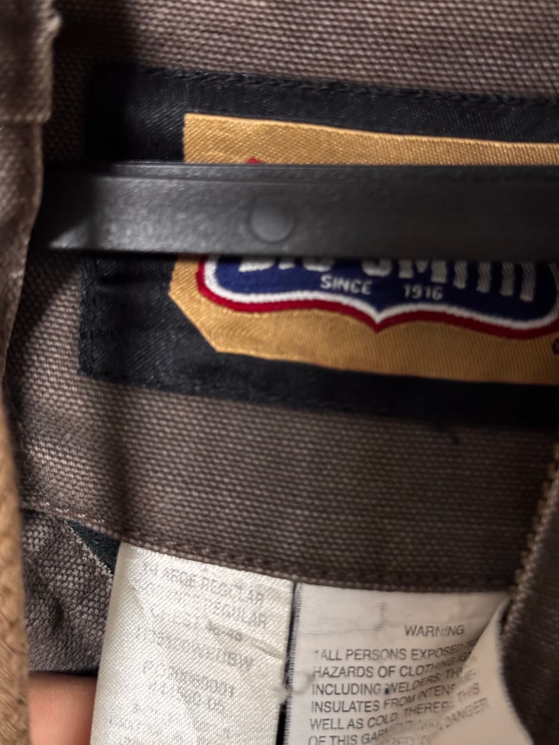  빅 스미스 브라운 후드 워크 자켓 상품이미지5