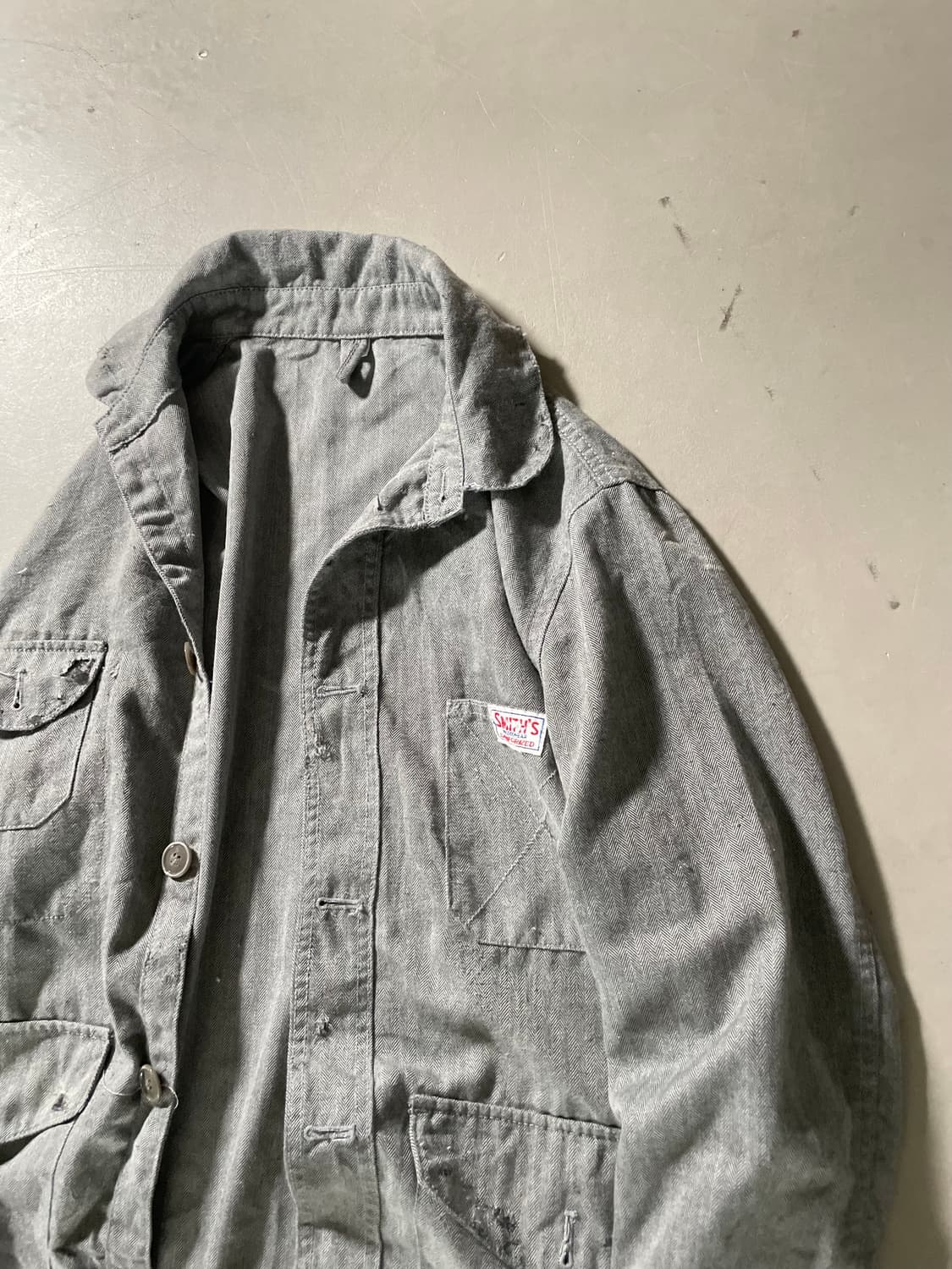 Smith’s Workwear 헤링본 워크 자켓 상품이미지2