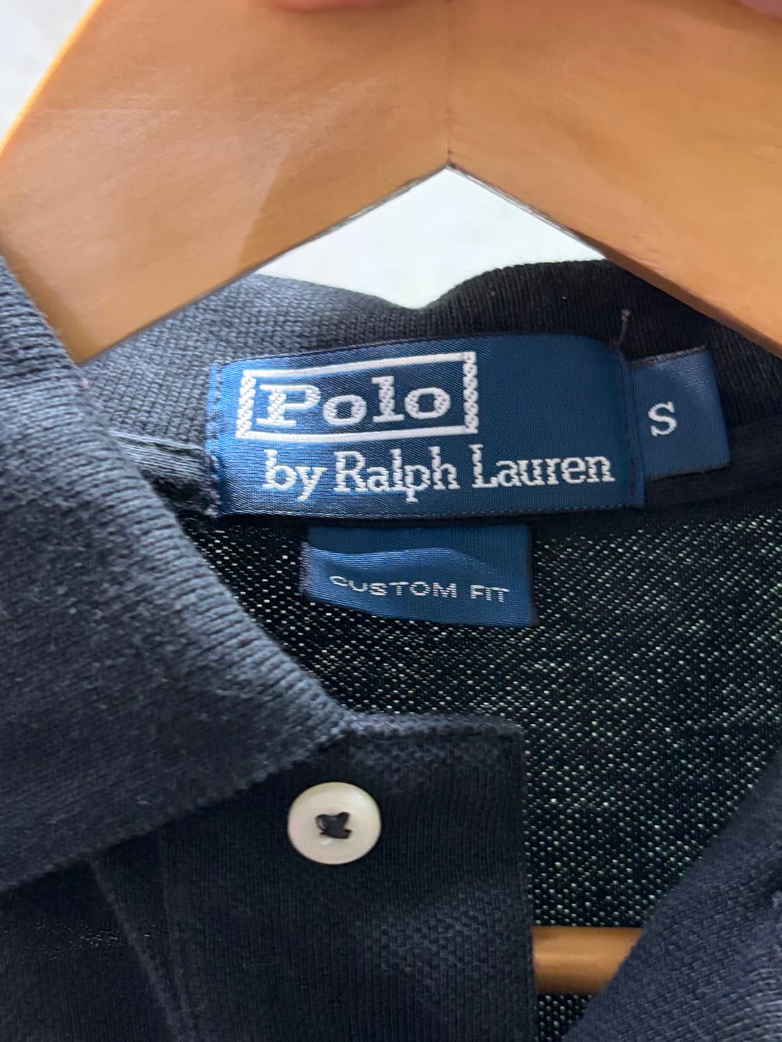 폴로 빅포니 치프키프 체이스 럭비티 블랙 카라 반팔 티셔츠 S 상품이미지9