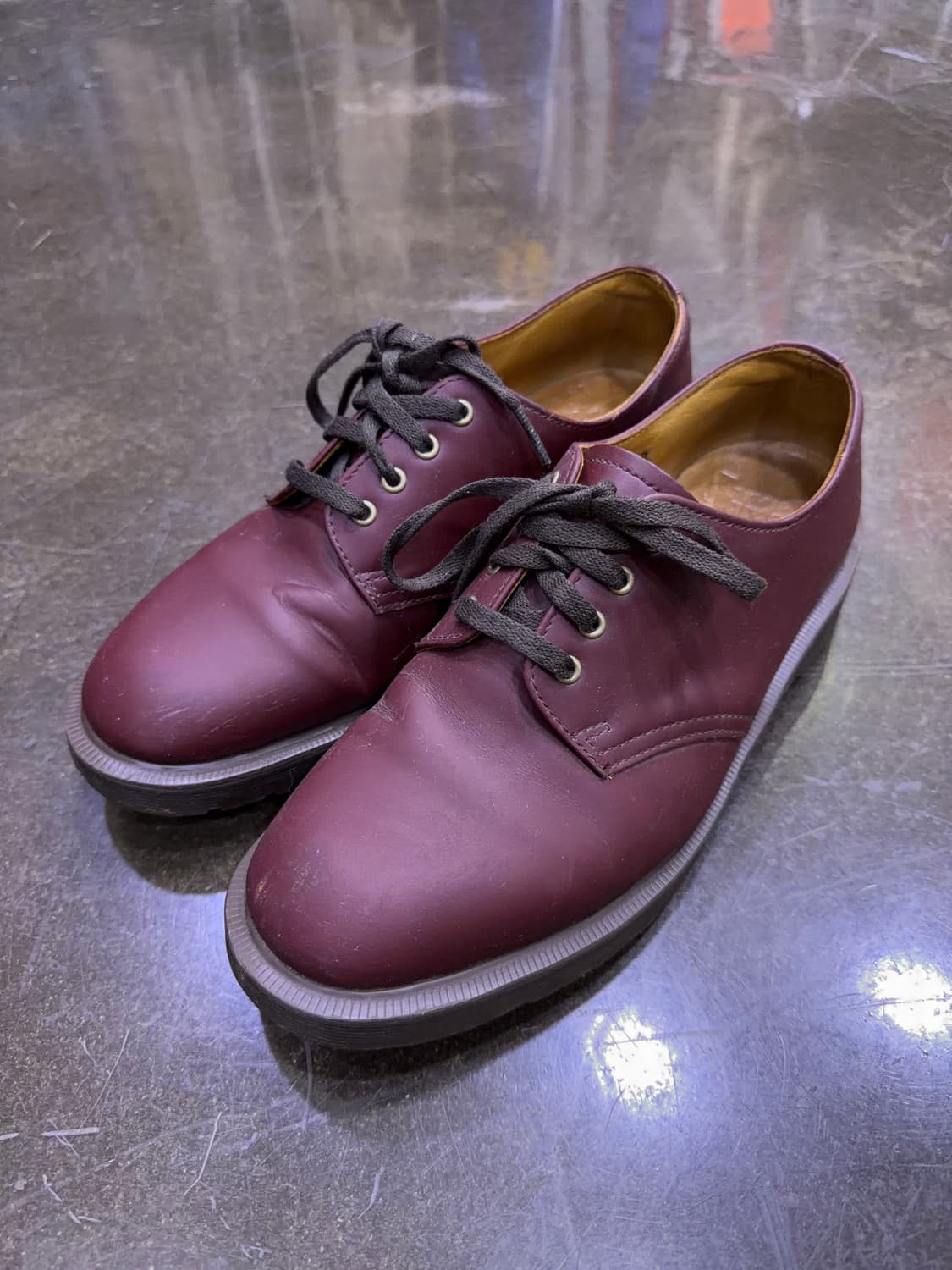 닥터마틴 스미스 더비슈즈 버건디 250 상품이미지1