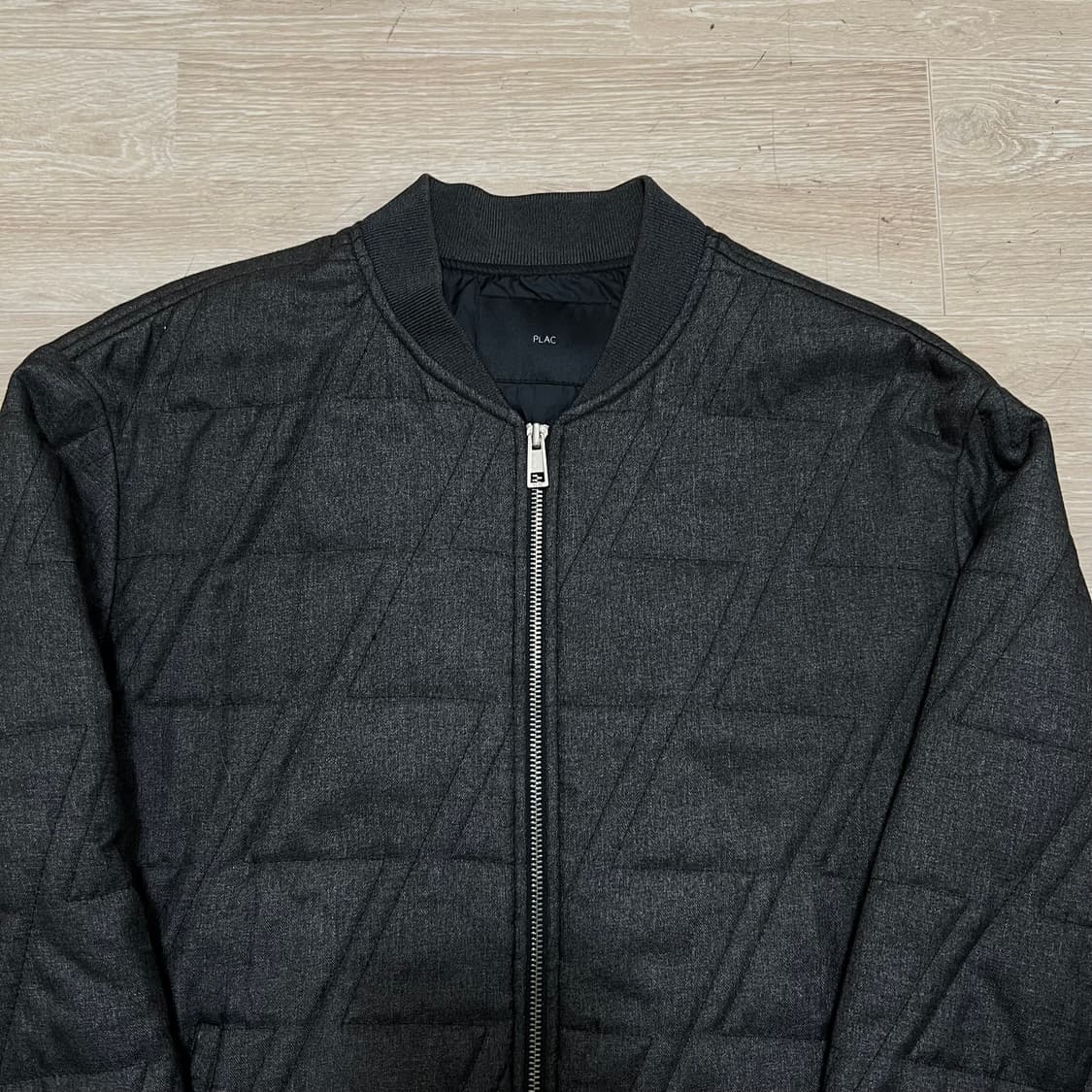 PLAC 플랙 블루종 퀼팅자켓 점퍼 [차콜] L/100 상품이미지2