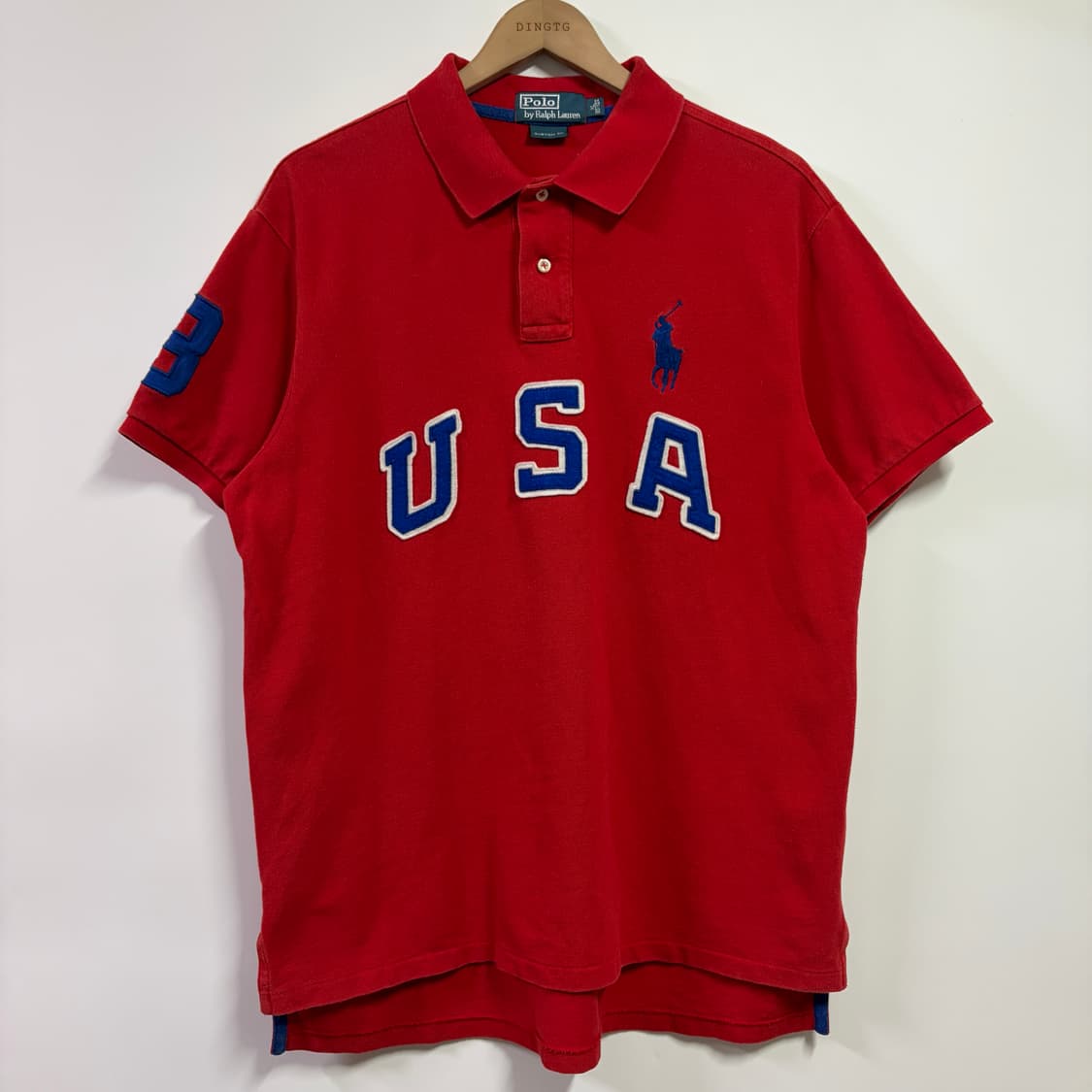 [XL] 폴로 빅포니 USA 반팔 카라티 상품이미지1