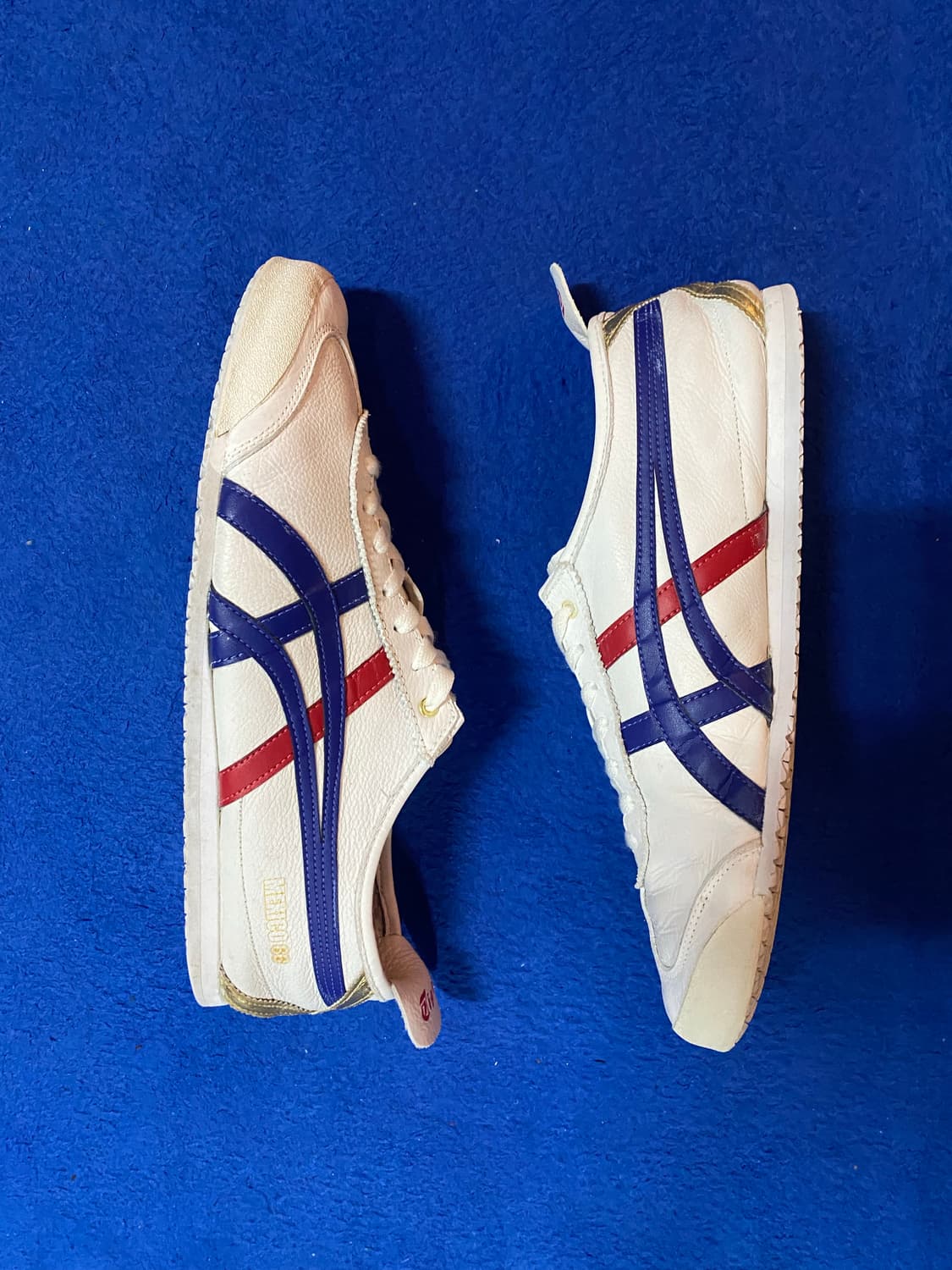 오니츠카 타이거 멕시코 66 화이트 다크블루 285mm 상품이미지1