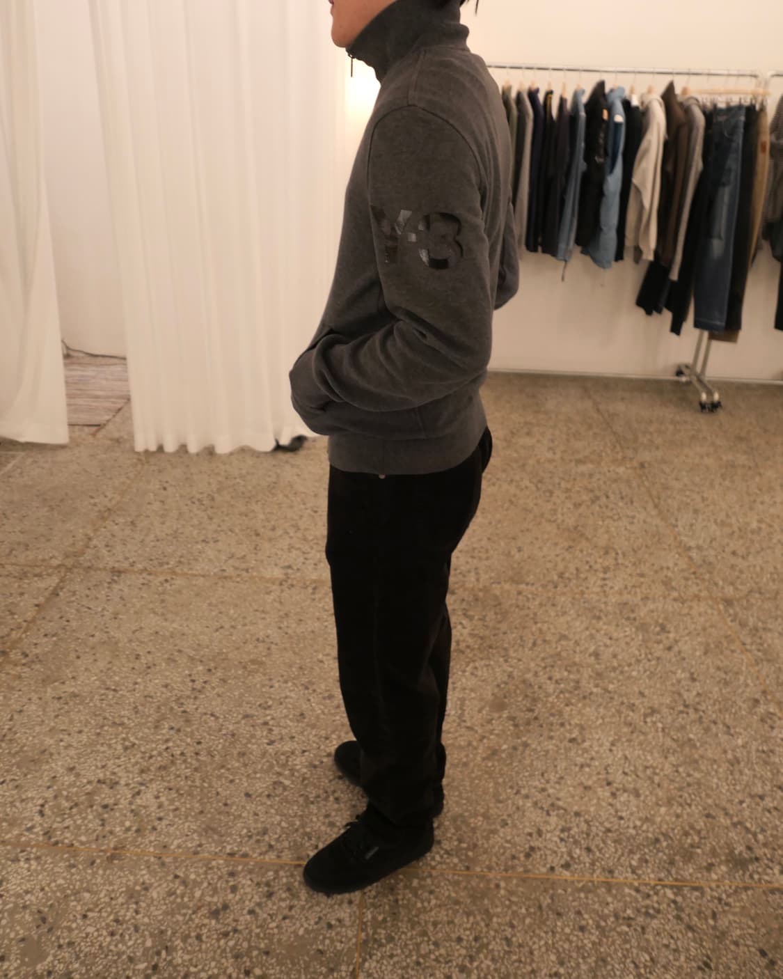 Y-3 스웨트 집업 상품이미지2