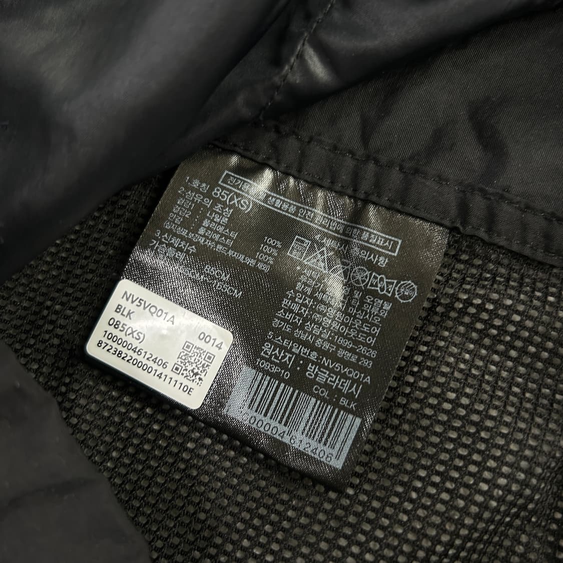 노스페이스 블랙 조끼  상품이미지3