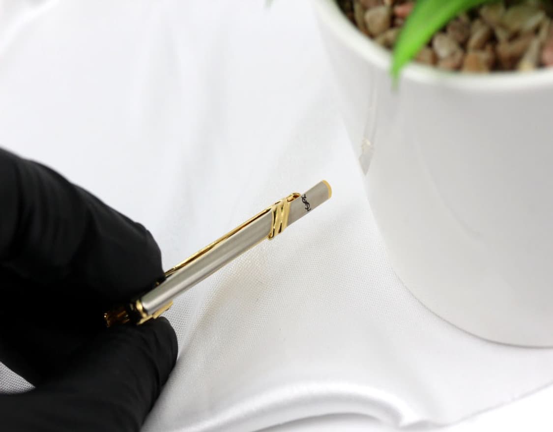 입생로랑 A등급 5.1cm 남자 명품 넥타이핀 빈티지 상품이미지4