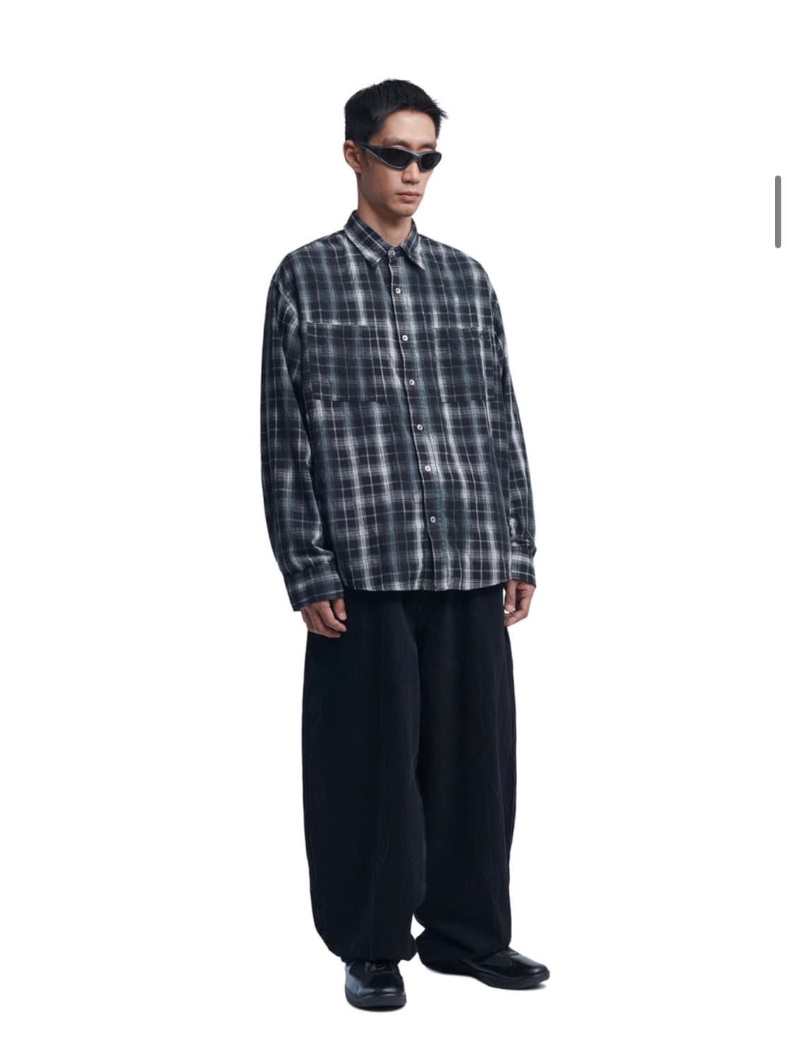 (새상품)(L) 노매뉴얼 O.D CHECK SHIRT 체크셔츠 판매 상품이미지2