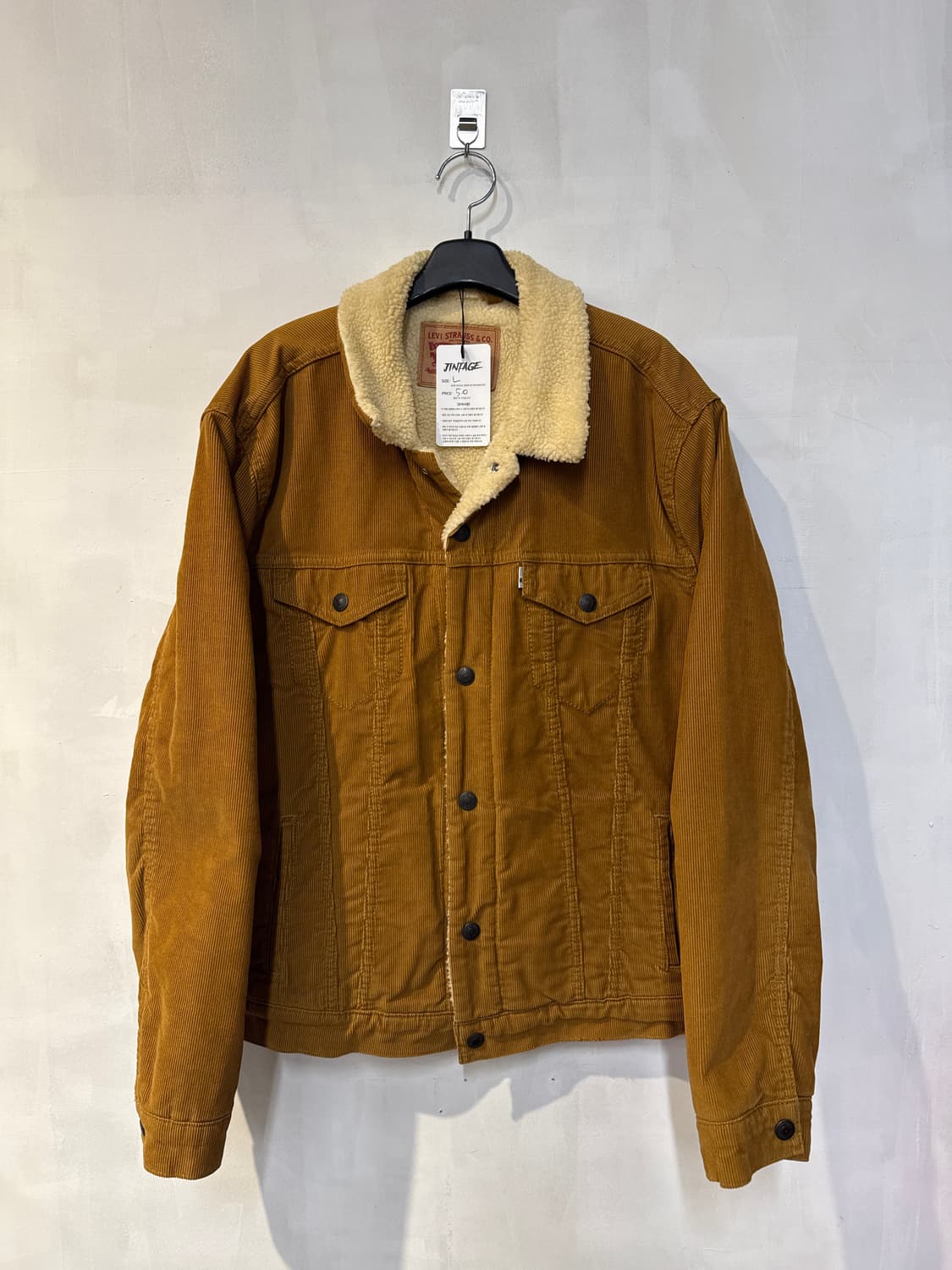 리바이스 카멜 코듀로이 자켓 상품이미지1