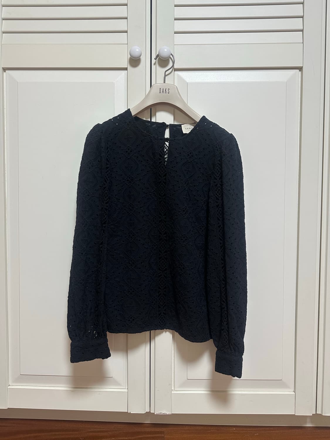 세잔 sezane 블랙 블라우스 34 상품이미지3