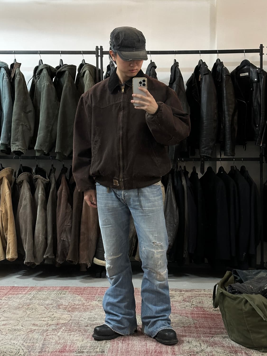 00's OG 칼하트 J14 산타페 칼하트 DKB 디트로이트 상품이미지2