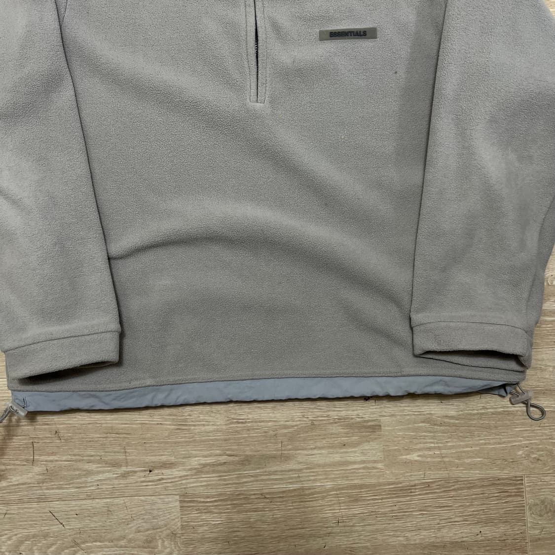 피어오브갓 에센셜 후리스 아노락 반집업 자켓 [그레이] L/100 상품이미지3