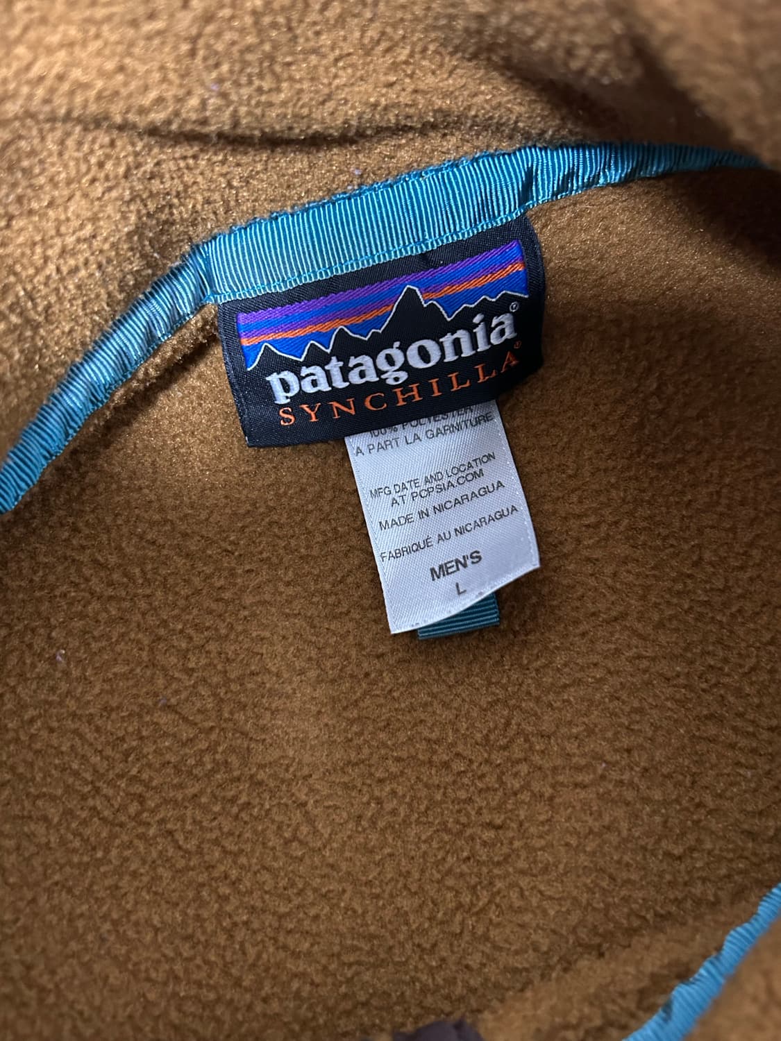 파타고니아 신칠라 베어브라운 L 상품이미지3