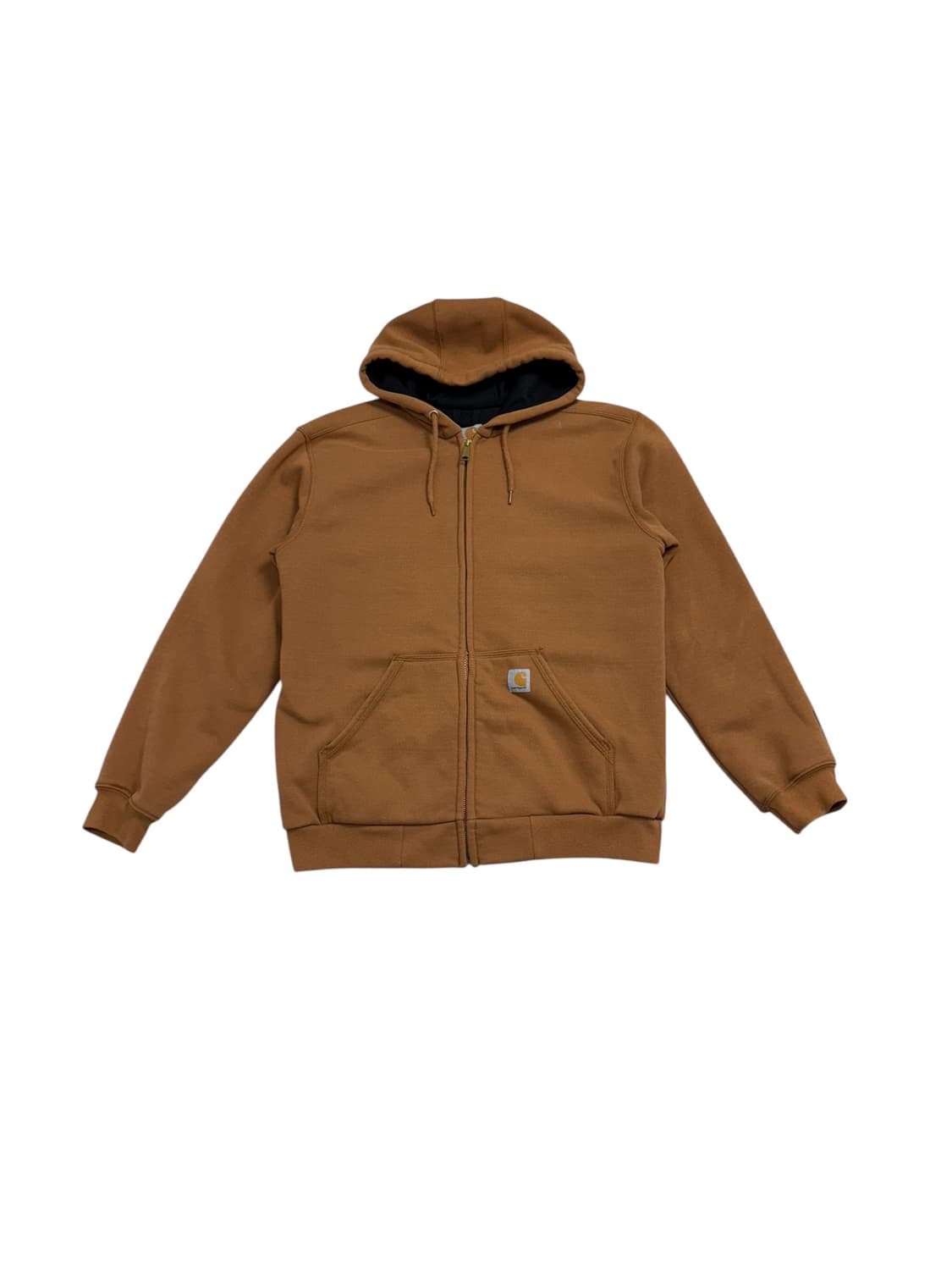 칼하트 레인디펜더 써멀 후드집업 카멜 상품이미지2