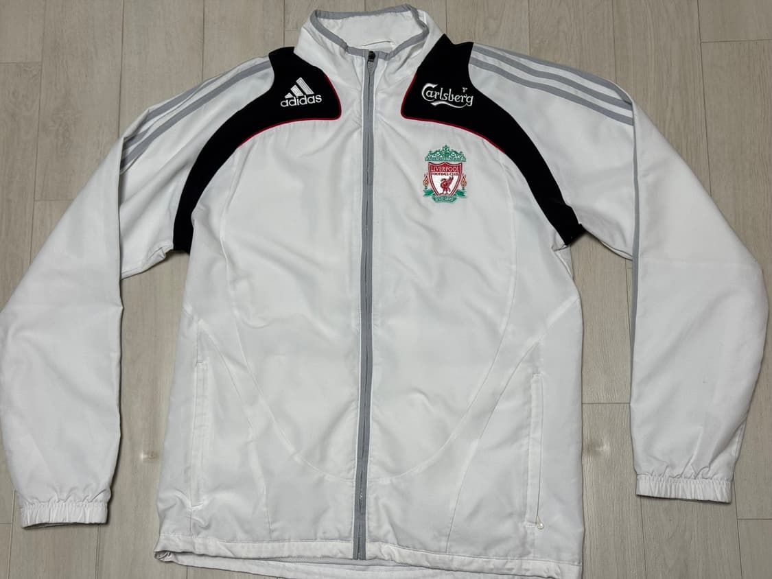 해외판 아디다스 08-09 리버풀 삼선 시 그니처 로고 유니폼 바람막이 상품이미지2