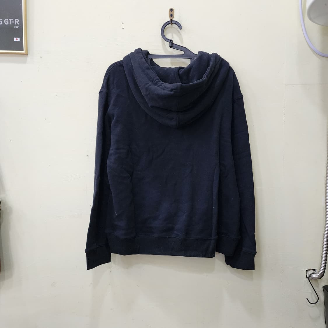 [S] BUCKAROO 오리지널리티 로고 후드티 (블랙) 상품이미지3