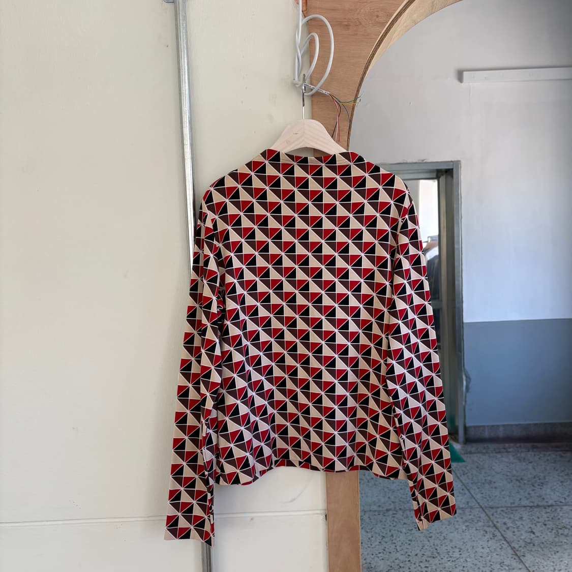 90s 피에르까르뎅 멀티 칼라 롱슬리브  상품이미지4