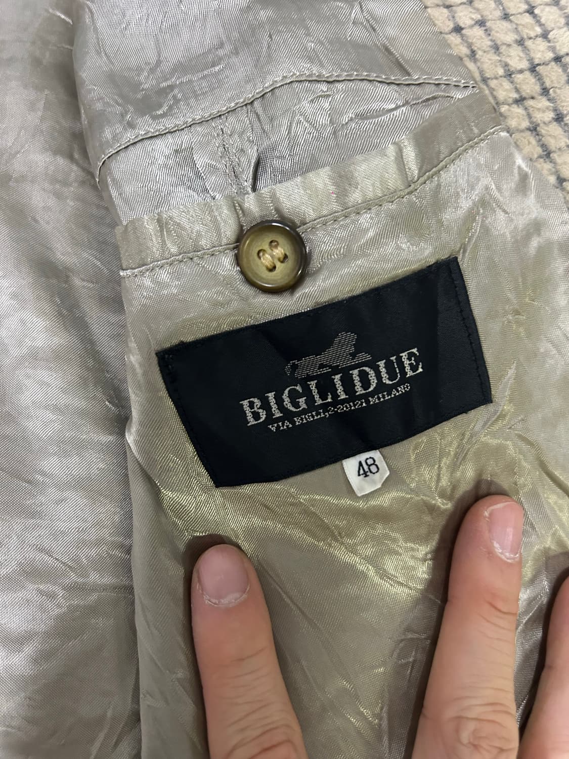 일제 울 코트 사이즈 105~110 상품이미지3