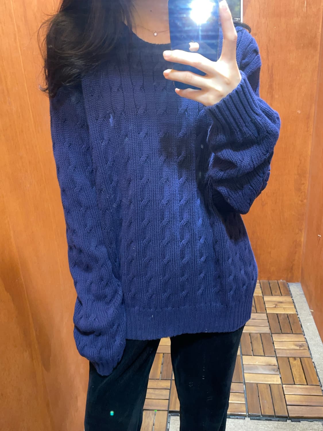 (L) POLO 폴로 랄프로렌 케이블 니트 상품이미지2